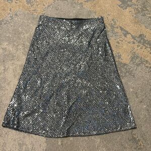 Talbots sequin skirt